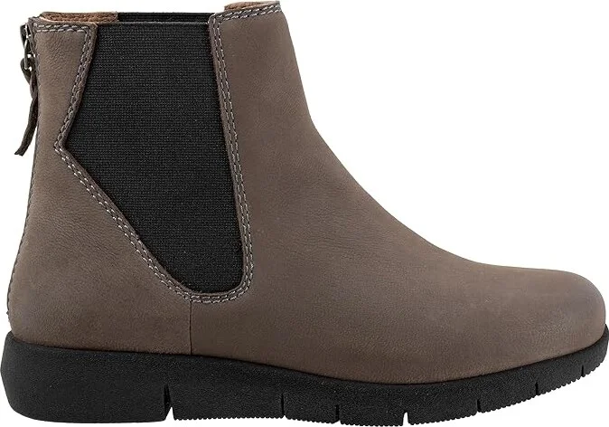 SoftWalk Albany Women's Boots Grey : 9.5 W (D), Leather - Image 7