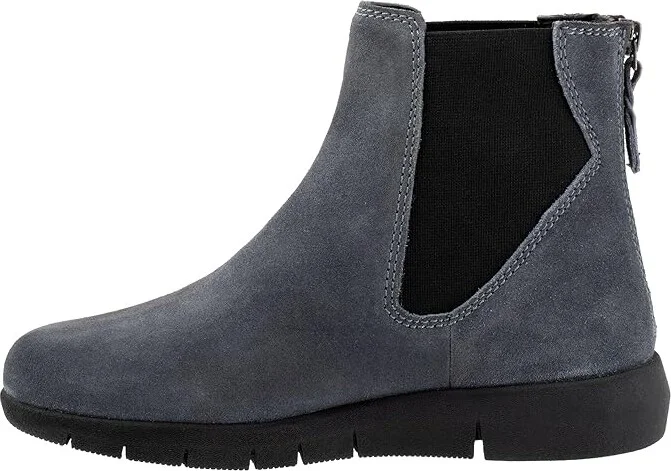 SoftWalk Albany Women's Boots Smoke Suede : 10.5 M (B), Leather - Image 6