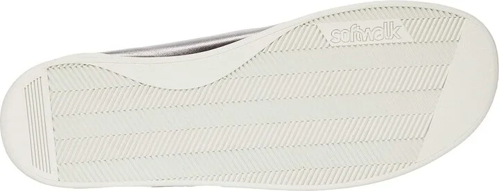 SoftWalk Alexandria Women's Shoes Pewter Leather : 7.5 N (AA) - Image 3