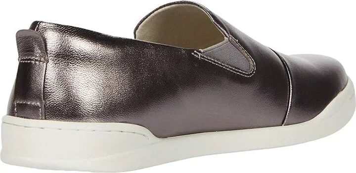 SoftWalk Alexandria Women's Shoes Pewter Leather : 7.5 N (AA) - Image 4