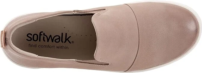 SoftWalk Alexandria Women's Shoes Taupe Nubuck : 5.5 M (B), Suede - Image 2