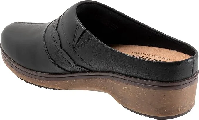 SoftWalk Amber 3.0 Women's Flat Shoes Black : 10.5 M (B), Leather - Image 4