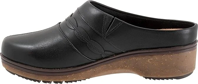 SoftWalk Amber 3.0 Women's Flat Shoes Black : 10.5 M (B), Leather - Image 6