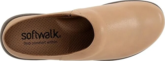 SoftWalk Andria Women's Shoes Beige : 9 WW (EE), Leather - Image 2
