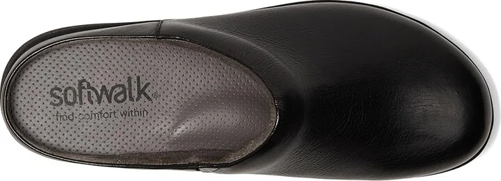 SoftWalk Andria Women's Shoes Black : 8.5 WW (EE), Leather - Image 2
