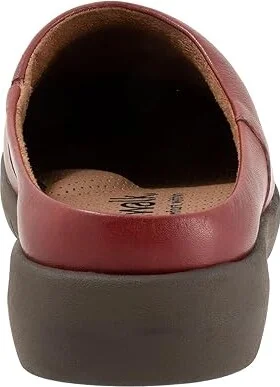 SoftWalk Andria Women's Shoes Dark Red : 9.5 N (AA), Leather - Image 4