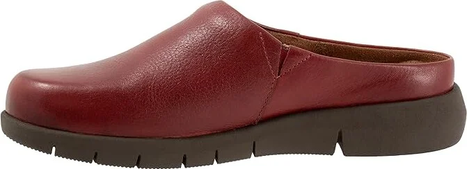 SoftWalk Andria Women's Shoes Dark Red : 9.5 N (AA), Leather - Image 6
