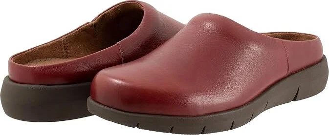 SoftWalk Andria Women's Shoes Dark Red : 9.5 N (AA), Leather