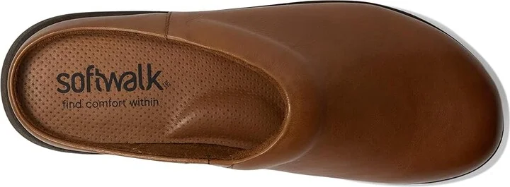 SoftWalk Andria Women's Shoes Luggage : 8 WW (EE), Leather - Image 2