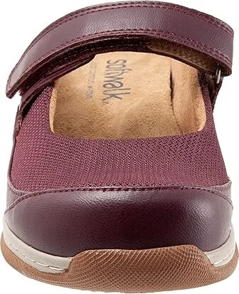 SoftWalk Arcadia Women's Shoes Burgundy : 8 M (B), Textile/Mesh/Leather - Image 5