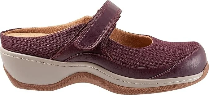 SoftWalk Arcadia Women's Shoes Burgundy : 8 M (B), Textile/Mesh/Leather - Image 7