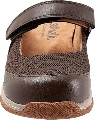 SoftWalk Arcadia Women's Shoes Dark Brown : 10.5 M (B), Mesh/Leather - Image 5