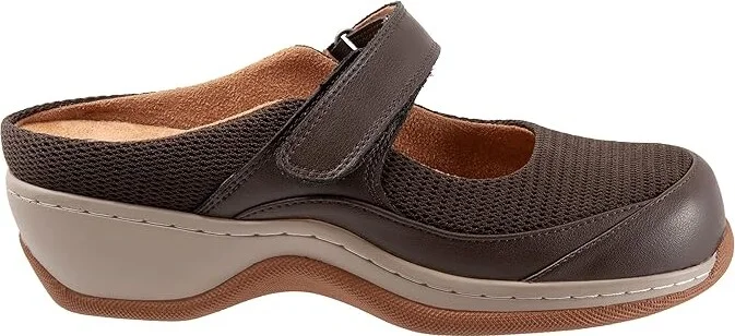 SoftWalk Arcadia Women's Shoes Dark Brown : 10.5 M (B), Mesh/Leather - Image 7