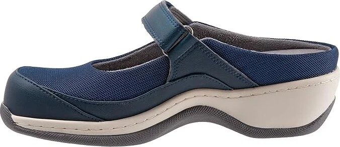 SoftWalk Arcadia Women's Shoes Navy : 5.5 M (B), Textile/Mesh/Leather - Image 6