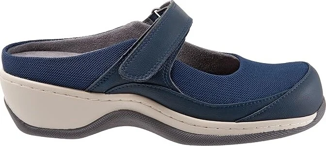 SoftWalk Arcadia Women's Shoes Navy : 5.5 M (B), Textile/Mesh/Leather - Image 7