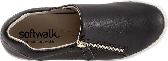 SoftWalk Arezzo Women's Shoes Black : 12 M (B), Leather - Image 2