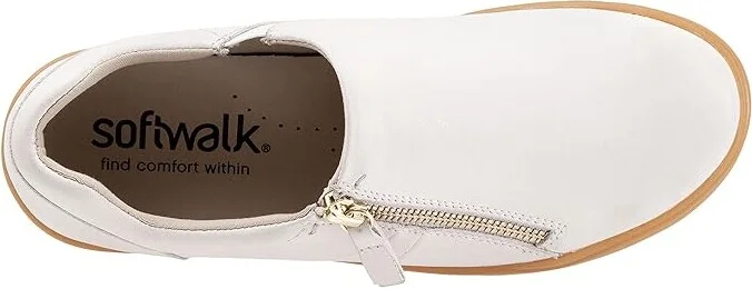 SoftWalk Arezzo Women's Shoes Off-White : 10 M (B), Leather - Image 2