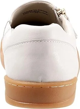 SoftWalk Arezzo Women's Shoes Off-White : 10 M (B), Leather - Image 4
