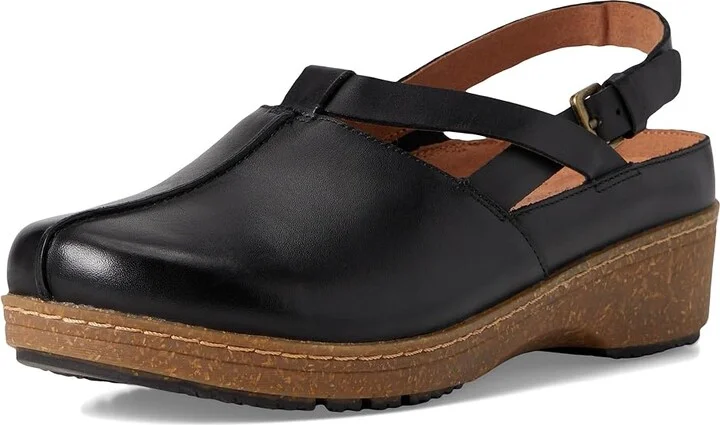 SoftWalk Arica Women's Slippers Black : 5 M (B), Leather/Rubber - Image 5