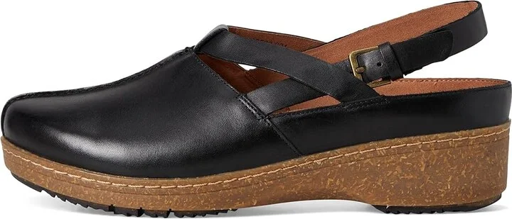 SoftWalk Arica Women's Slippers Black : 5 M (B), Leather/Rubber - Image 6
