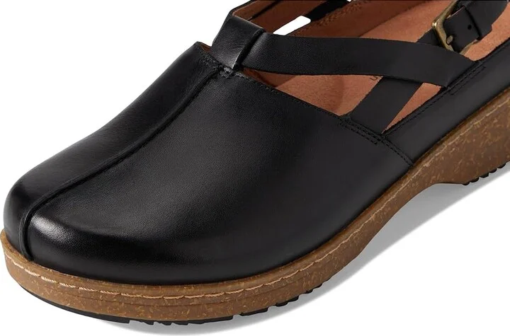SoftWalk Arica Women's Slippers Black : 5 M (B), Leather/Rubber - Image 7