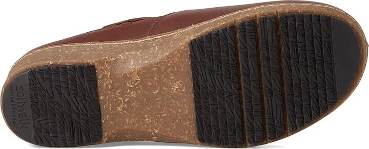 SoftWalk Arica Women's Slippers Brown : 8 M (B), Leather/Rubber - Image 3