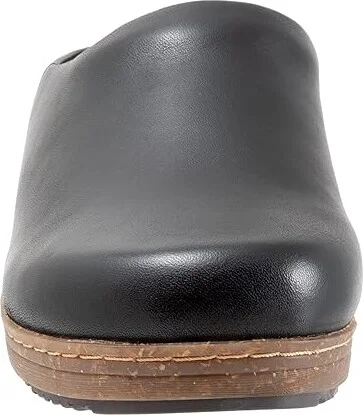 SoftWalk Arvada Women's Flat Shoes Black : 7 M (B), Leather - Image 5
