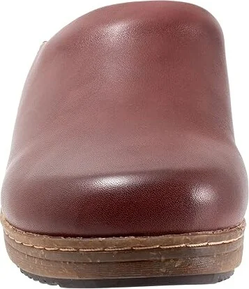 SoftWalk Arvada Women's Flat Shoes Dark Cherry : 6.5 W (D), Leather - Image 5