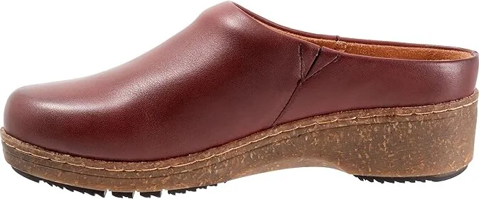 SoftWalk Arvada Women's Flat Shoes Dark Cherry : 6.5 W (D), Leather - Image 6