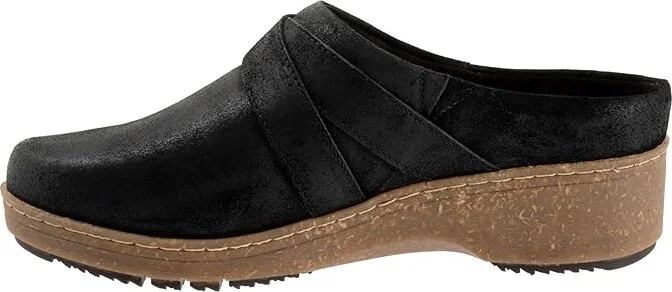 SoftWalk Asmara Women's Slippers Black Suede : 10.5 W (D), Leather/Polyester - Image 6