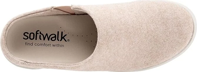 SoftWalk Auburn Women's Shoes Beige Felt : 7.5 W (D), Textile - Image 2