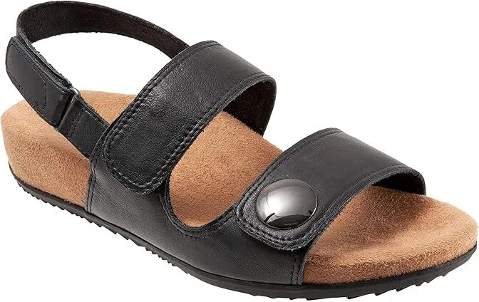 SoftWalk Beatrice Women's Shoes Black : 11 M (B), Leather