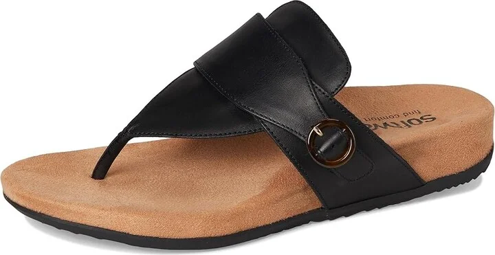 SoftWalk Belize Women's Shoes Black : 10 W (D), Leather - Image 5