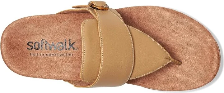 SoftWalk Belize Women's Shoes Dusk Yellow : 11 W (D), Leather - Image 2