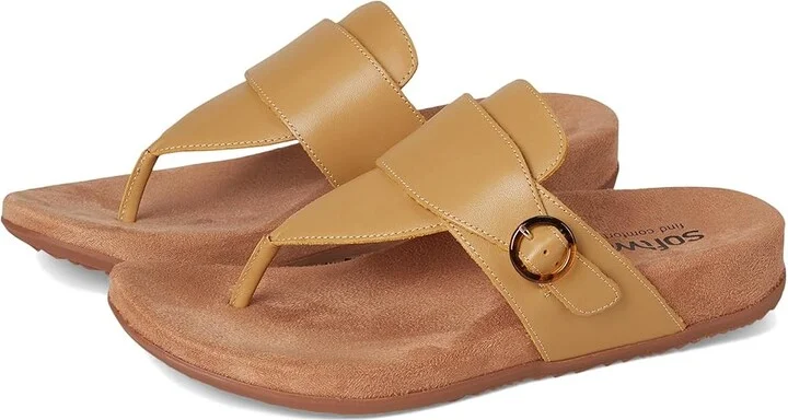 SoftWalk Belize Women's Shoes Dusk Yellow : 11 W (D), Leather