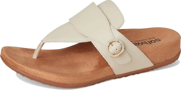 SoftWalk Belize Women's Shoes Ivory : 8.5 M (B), Leather - Image 5