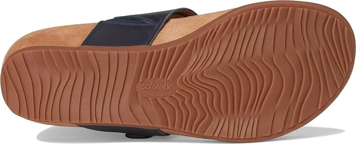 SoftWalk Belize Women's Shoes Navy : 5.5 M (B), Leather - Image 3