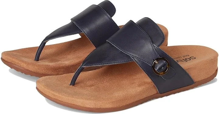 SoftWalk Belize Women's Shoes Navy : 5.5 M (B), Leather