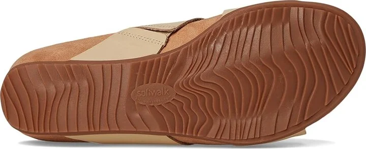 SoftWalk Beverly Women's Sandals Beige : 9.5 W (D), Leather - Image 3