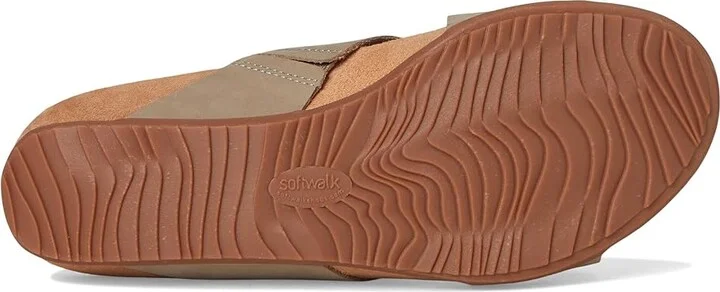 SoftWalk Beverly Women's Sandals Taupe Nubuck : 10 N (A), Leather - Image 3