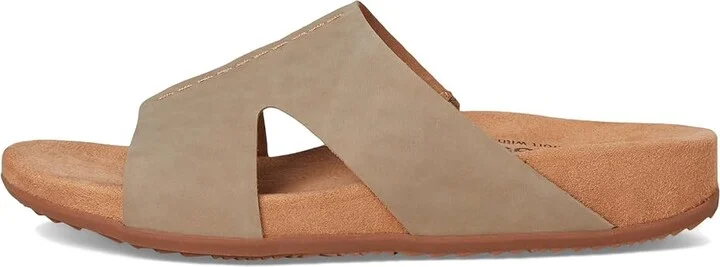 SoftWalk Beverly Women's Sandals Taupe Nubuck : 10 N (A), Leather - Image 6