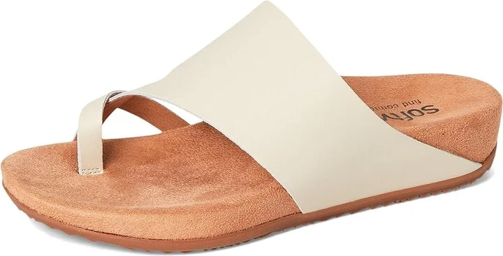 SoftWalk Blaine Women's Sandals Ivory : 11 W (D), Leather - Image 5