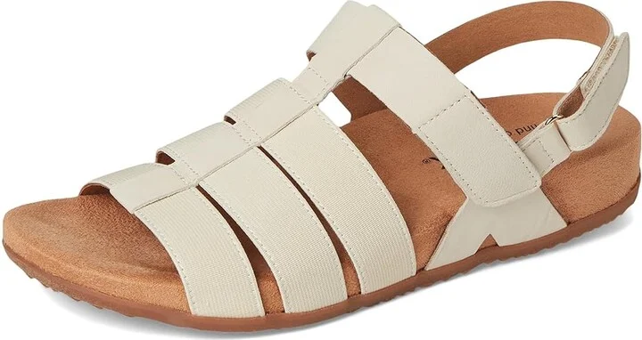 SoftWalk Burnaby Women's Sandals Ivory : 7.5 W (D), Leather/Textile - Image 5