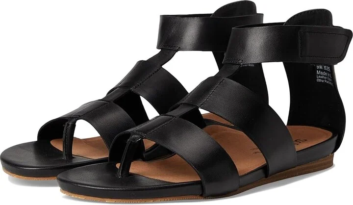 SoftWalk Cabo Women's Sandals Black : 5 M (B), Leather