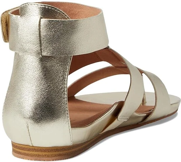 SoftWalk Cabo Women's Sandals Champagne : 8 N (A), Leather - Image 4