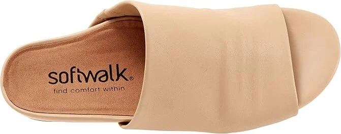 SoftWalk Camano Women's Shoes Beige : 11 N (AA), Leather - Image 2