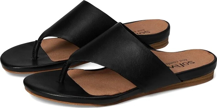 SoftWalk Chandler Women's Sandals Black : 10 W (D), Leather