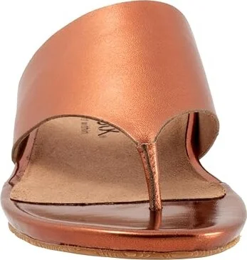 SoftWalk Chandler Women's Sandals Copper Met : 12 M (B), Leather - Image 4