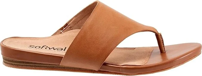 SoftWalk Chandler Women's Sandals Luggage : 5.5 M (B), Leather - Image 7