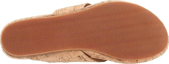SoftWalk Chandler Women's Sandals Natural Cork : 11 M (B), Leather - Image 3